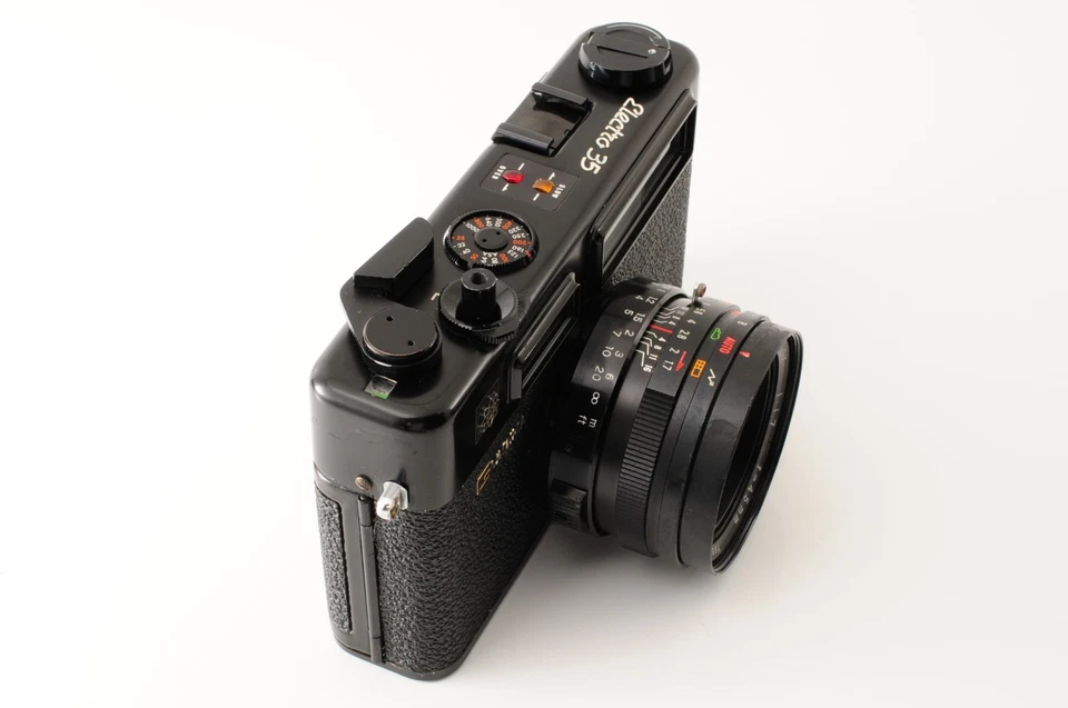 YASHICA Electro 35 GT Negro YASHINON-DX 45mm F1.7 [CASI COMO NUEVO] De JAPÓN #235 Foto 4 de 4