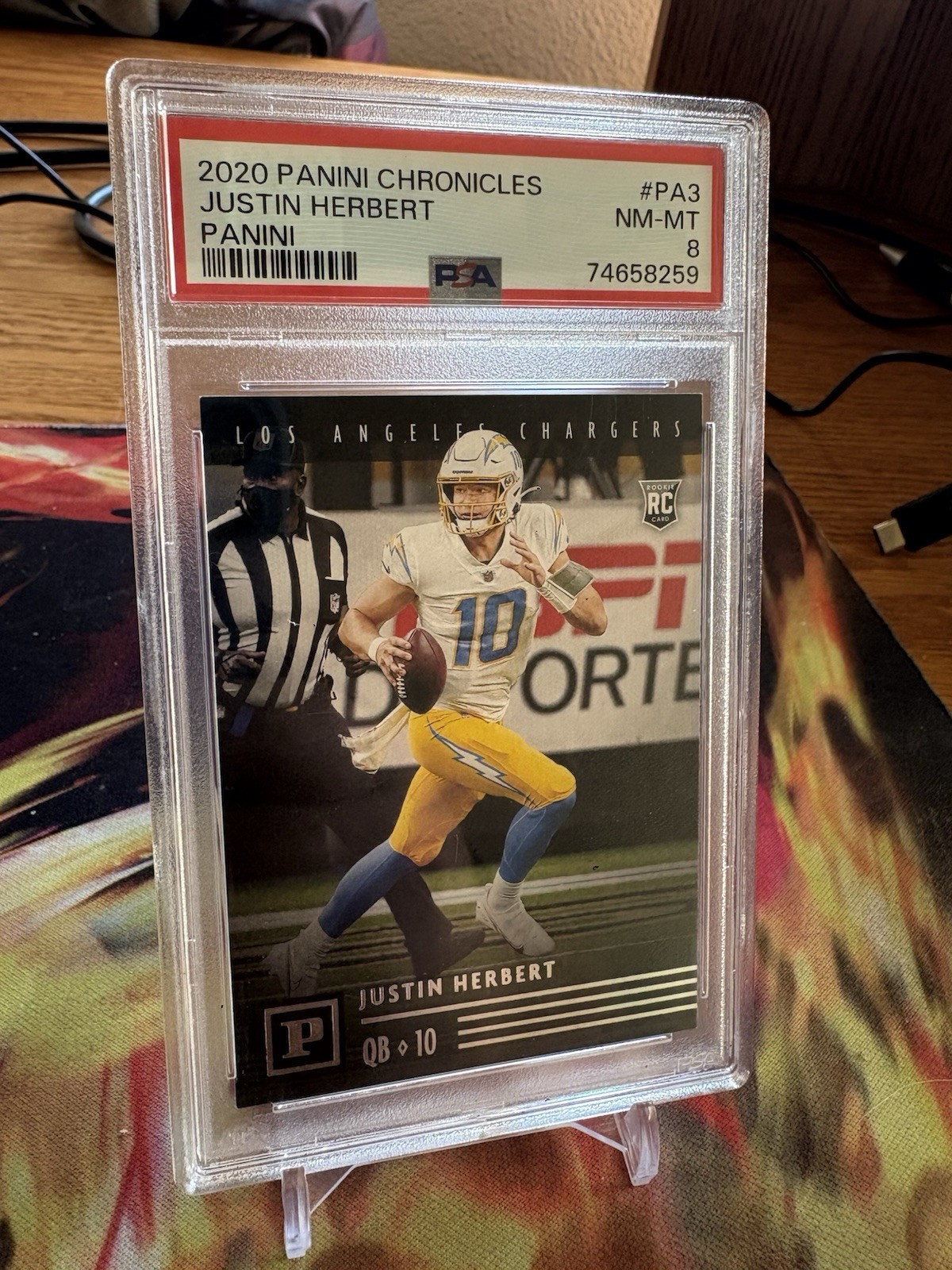 2020 Panini Chronicles - Panini Justin Herbert #PA-3 (RC)
