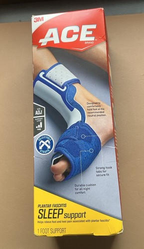NEW 3M ACE Planter Fasciitis Sleep Support, Adjustable Firm-Stabilizing Support