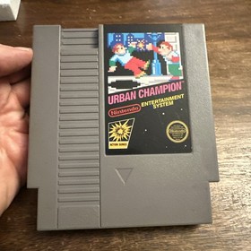 Urban Champion (Nintendo NES 1985) Complete CIB - Hang Tab 5 Screw - Authentic
