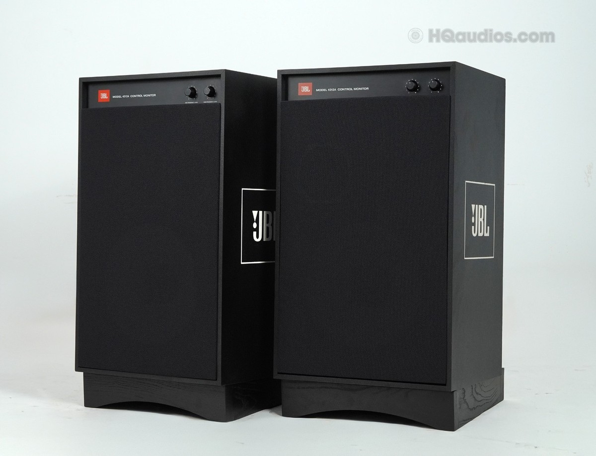 Pair of JBL 4312A Studio Monitor Speakers – Restored & Serviced –1