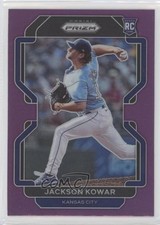 2022 Panini Prizm Purple Prizm Jackson Kowar #98 14xt