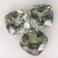 Loose Gemstones Color Change Natural Alexandrite Cushion Cut Certified 6.30 Ct