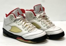 Jordan 5 Retro 2020 Mid Fire Red Size 5 Little Boys