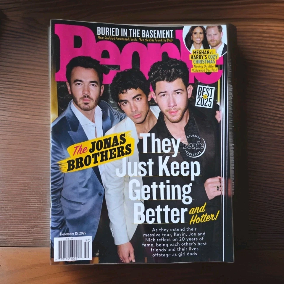 People Magazine The Jonas Brothers Dec 15,2025