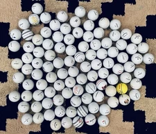 100 PREMIUM model golf balls in good condition (3A) ProV1, Chrome Tour & more