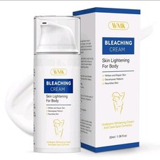 WMK Bleaching Cream Skin Lightening for Body, Underarms, Dark Spot Corrector