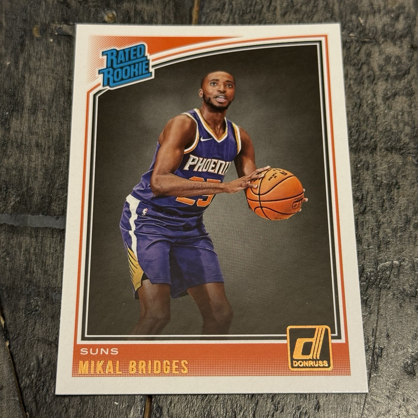 2018-19 Panini Donruss - Rated Rookies Mikal Bridges #200 (RC)