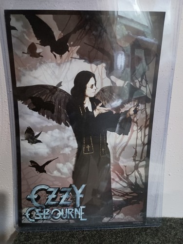 OZZY OSBOURNE Album Urlo 2010 Poster Promo NUMERATO Litografia 11x17 3147/5000 - Foto 2 di 8