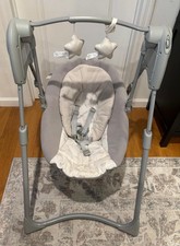 Graco Slim Spaces Compact Baby Swing, Reign 2156182