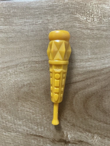 Original 1984 Motu He-man Mekaneck Yellow Club Mace Weapon Accessory Vintage!!!