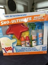 IDEAL Sno-Ultimate 21-pc Delux Snow Art Set. NEW