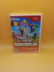 New Super Mario Bros. - Nintendo Wii (RARE WHITE CASE)
