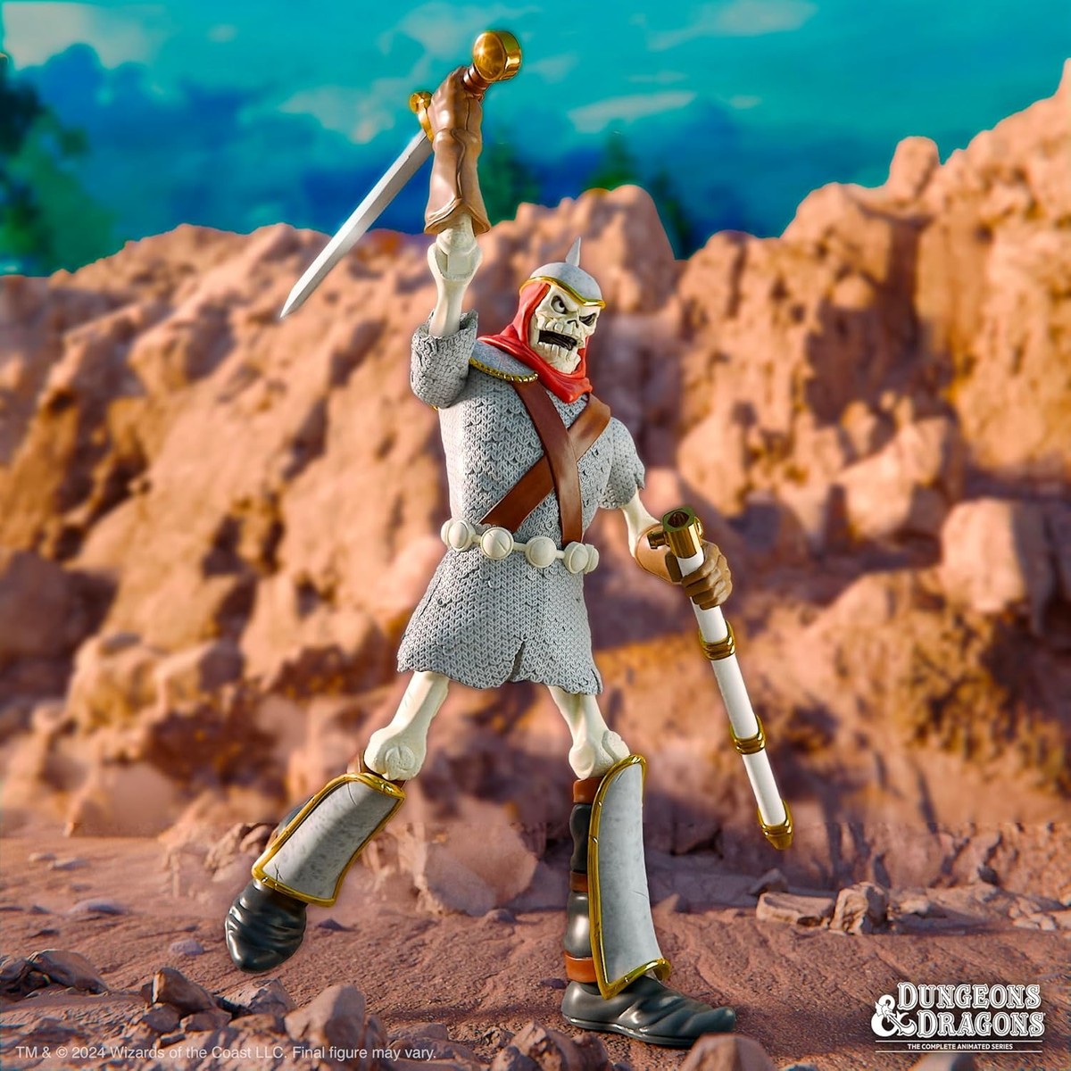 Dungeons & Dragons Ultimates Dekkion Skeleton Warrior Action