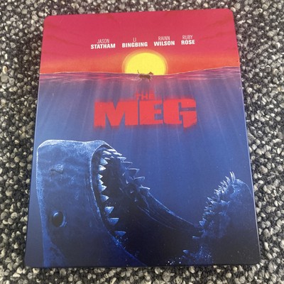 The Meg 4K Ultra HD + Blu-ray Steelbook With Free Protective Case