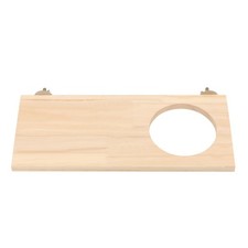 Wontee Bird Perch Stand Wooden Platform for Cockatiels Conures Rats Gerbils C...