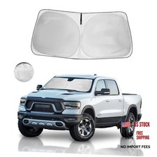Car Windshield Sun Shade Custom Fit 2010-2026 Dodge J. for Dodge RAM 2010-2026