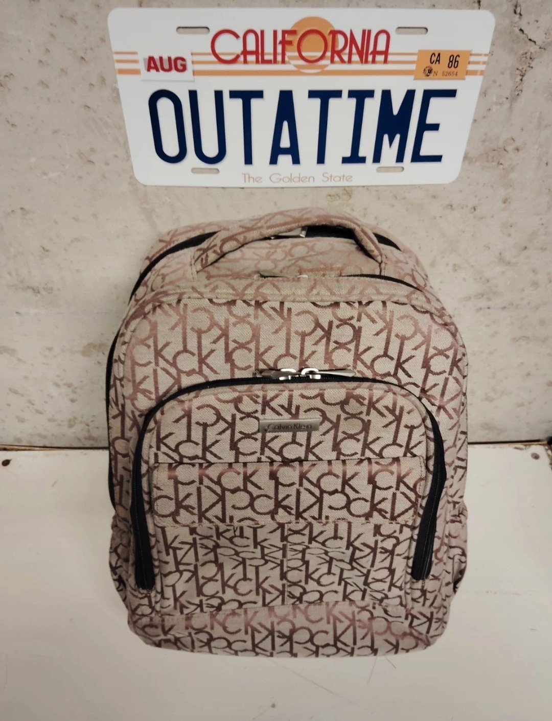 Calvin Klein CK Monogram Multiple Backpack Pocket… - image 5