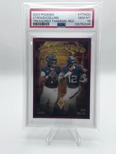 2024 Panini Phoenix Treasured Tandems C.J. Stroud, Nico Collins #TT-HOU Red /99