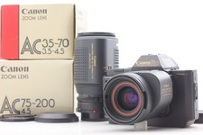 【NEUWERTIG+】 Canon T80 Spiegelreflexkamera mit AC 35-70mm 3,5-4,5 75-200mm...