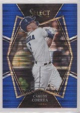 2022 Panini Select Premier Level Blue Pulsar Prizm 3/9 Carlos Correa #160 rs2
