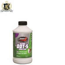 12 Oz Silicone Dot-5 Brake Fluid - Non-hygroscopic Formula For Optimal Safety