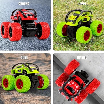 Monster Trucks Spielzeug Set Kinder Stuntautos Kunststoff Push  Go