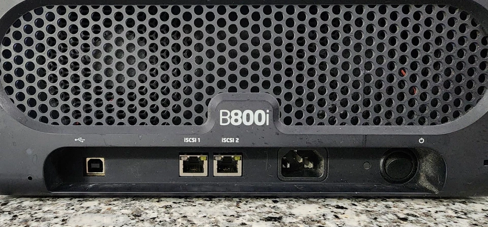 DROBO B800i iSCSI Business Storage Array, SAN/NAS No HDD, Untested No Power Cord - Image 3 of 4