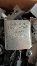 Simpson Strong-Tie LUS26Z 2 x 6 Double Shear Face Mount Hanger ZMAX -LOT OF 60