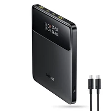 BASEUS POWER BANK, 20000MAH 100W PD FAST CHARGING, PPBLD100HD-BLK - BLACK