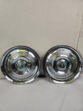 1955 55 Chrysler Windsor Deluxe Ltd Newport Hubcaps Wheel Cover 15 Inch Vintage