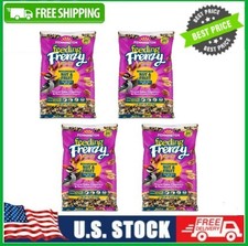 4 Pack Pennington Feeding Frenzy Woodpecker Nut  Fruit Wild Bird Food, 5 Lb