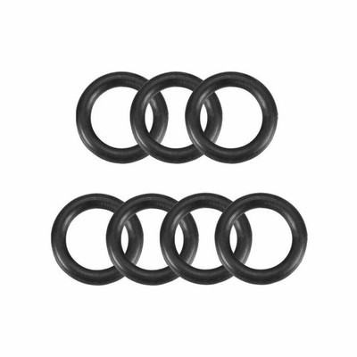7pcs 12mm x 1.9mm size mechanical rubber O ring oil seal gas kets black  KD #lk