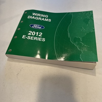 2012 Ford E-150 E-250 E-350 Factory Electrical Wiring Diagrams Service Manual