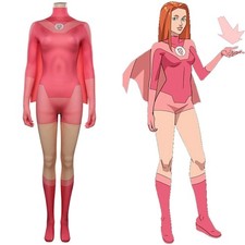 Atom Eve Cosplay Costume Jumpsuit Cloak Outfits Halloween Party Invincible Suit
