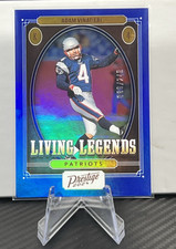 Adam Vinatieri 86/249 2024 Prestige Living Legends #LL-AVI Xtra Points Blue