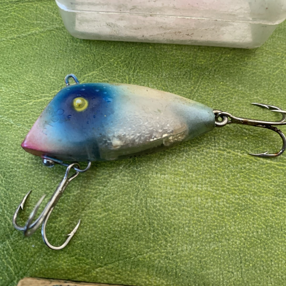 Vintage Pico Chico Fishing Lure in Box With Insert Hard Color To