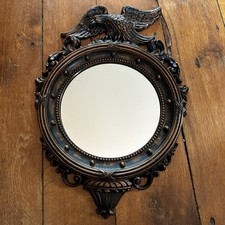 Dart Eagle Federal Style Flat Round Mirror 4007 A Vintage 1959 Eagle Mirror.
