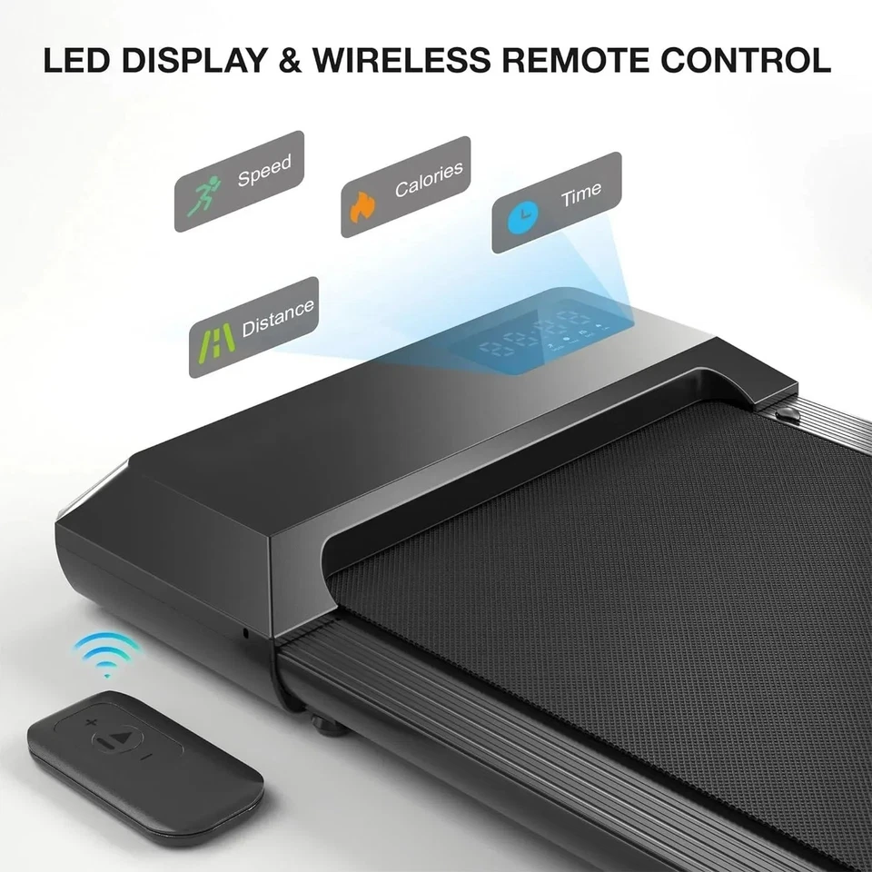 Walking Pad Under Desk Treadmill Portable Walking Treadmills for Home & Office" - Image 3 of 4