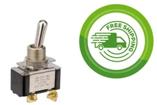 Heavy Duty Bat Handle Toggle Switch SPST OFF-(ON)  - Philmore 30-355B NEW!