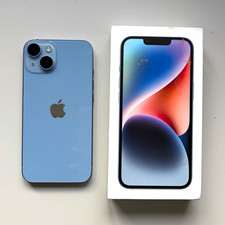 Apple iPhone 14 128GB Blue 5G - A15 - Original Box - Read Description