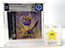 Spyro the Dragon New 1998 PlayStation 1 PS1 WATA 9.6 B+ First Print Sweepstakes