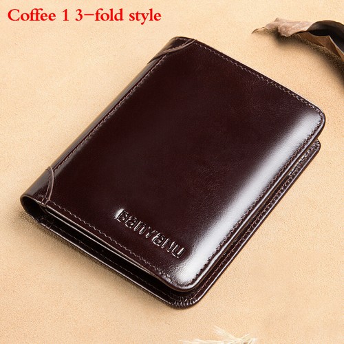 1pc for Male Genuine Leather Wallets Men Wallet Credit Business Card Holder> - Picture 9 of 9