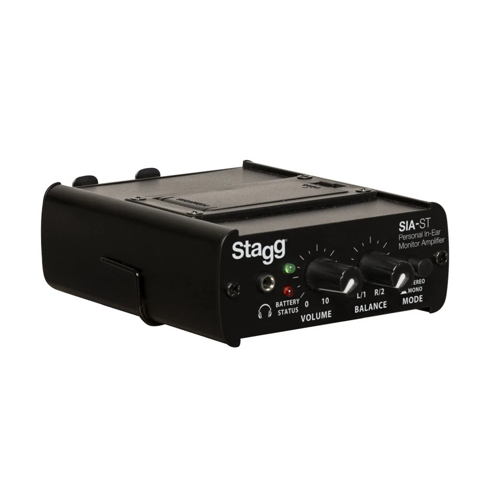 Amplificador Monitor Intrauditivo Personal Stagg SIA-ST Profesional Estudio en Vivo Foto 2 de 4