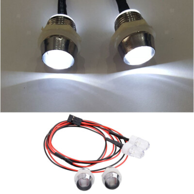RC Car LED Light Kit 10mm Weiße Farblichter für 1/5 1/8 1/10 1/12 1/16 Auto