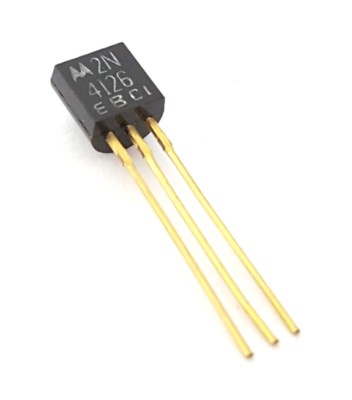 50 PCS 2N4126 TO-92 25V 200mA 250 MHz Transistor PNP General Purpose Amplifier