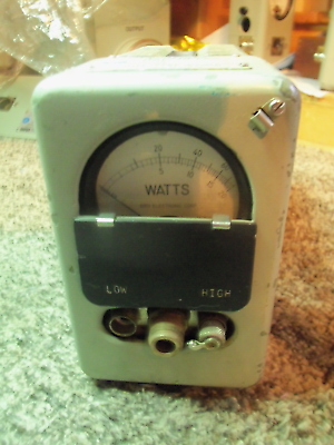 Bird 43 612 Thruline Wattmeter 80W Termaline Dummy Load Bird 43 612 Thruline Wattmeter 80W Termaline Dummy Load