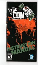 The Con PSP MANUAL ONLY Authentic Insert