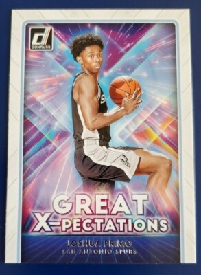 2021-22 Panini Donruss X-Pectations Joshua Primo San Antonio Spurs #3 RC
