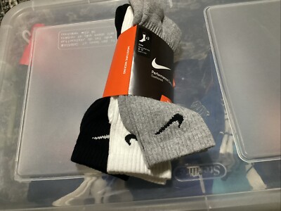 nike dress socks Nike 6-Pack Everyday Cushioned Training Crew Socks main image 0